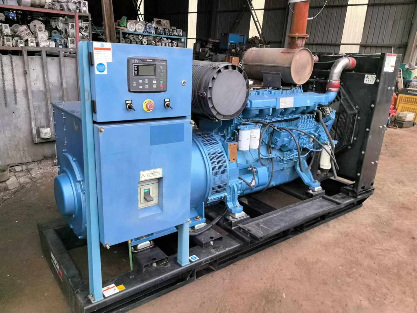 莲池500kW 柴油发电机组可带动设备功率的计算公式是什么？