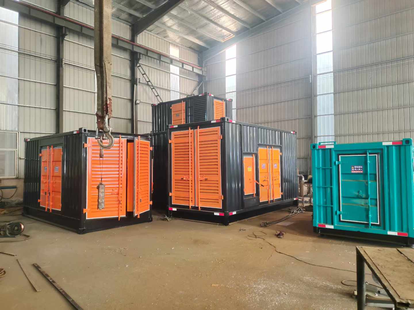 莲池500kw柴油发电机组可以带动多少功率设备？